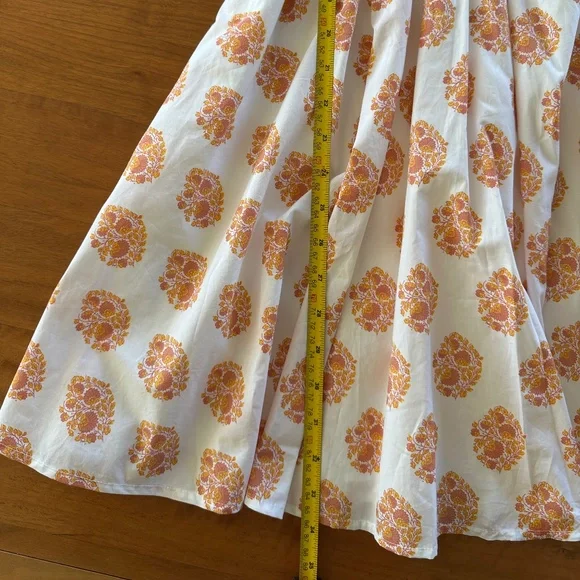 NWT J. Crew Smocked Waist Floral Block Print Mini Dress - XS - Picture 12 of 16